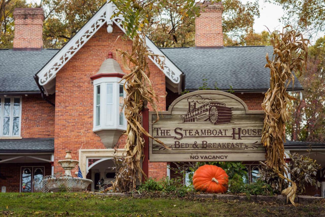 The Steamboat House Bed & Breakfast Galena Exterior foto